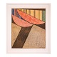 Vilhelm Bjerke-Petersen, kompositionVilhelm Bjerke-Petersen, 1909-57, kridt på papirSigneret ...