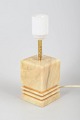 Cerri Nestore Volterra, bordlampe i alabast.Dekorativ bordlampe udført i massiv alabast med ...