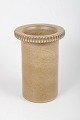 Irma Yourstone for Upsala Ekeby, vase.Cylindrisk stentøjsvase model 1120 med dekorativ ...
