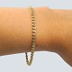 Diamantarmbånd i 14 kt. guld