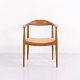 "The Chair" model JH503 designet af Hans J. Wegner i 1949 og fremstillet af Johannes Hansen i ...