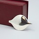 Georg Jensen sølv smykke.Nanna Ditzel for Georg Jensen; Broche i sterling sølv, dessin nr. ...