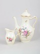 Royal Copenhagen Frijsenborg kaffekande og flødekande.Kaffekande og flødekande i porcelæn med ...