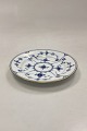 Royal Copenhagen Musselmalet Riflet med Guld Sidetallerken No. 181Måler 15,5 cm / 6.10 inch