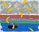 Bredtved, Michael (1959 - ) Danmark: Raining Bananas, 2026.