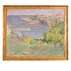 Kjeld Hansen, 1919-2012, landscape, Bornholm. Signed and ...