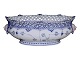 Royal Copenhagen Musselmalet Helblonde, stor jardiniere.Stemplerne viser, at denne er ...