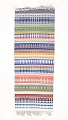 Swedish handwoven wool carpet.Handwoven pure wool carpet featuring decorative horizontal ...