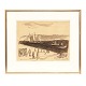 Jens Søndergaard, 1895-1957, tuschtegning af mennesker ...