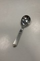 Georg Jensen Pyramid Sterling Silver / Steel Serving SpoonMeasures 18,7cm / 7.36 inch