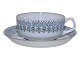 Aluminia og Royal Copenhagen Berte, tekop med underkop.Designet af Berte ...