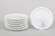 Tapio Wirkkala for Rosenthal, "Dragonfly" sidetallerkener.Elegant sæt bestående af tolv ...