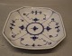 1 stk på lager 1. sort før 1923231-1 Sættefad, firkantet 18 cm Royal Copenhagen Musselmalet ...