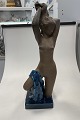 Royal Copenhagen Johnannes Hedegaard Figur "Efter Badet" No 21811. Måler 54cm / 21.26 ...