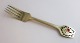 Michelsen. Julegaffel. 1951. Sterling (925). Design Eigil Jensen.