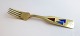 Michelsen. Julegaffel. 1954. Sterling (925). Design Søren Sass