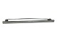 Wiwen Nilsson Sweden, narrow silver brooch in simple modern design.Fully ...
