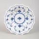 Royal Copenhagen Musselmalet Riflet, skål.Håndmalet skål i Musselmalet Riflet porcelæn. ...