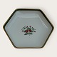 Royal Copenhagen, Fensmark, Sekskantet skål / Fad  #1010/9784, 1.sortering, 16,5cm i diameter, ...