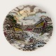 Myott, Fine Staffordshire Ware, Rural Scene, skål / grødskål, 16,5cm i diameter *Pæn stand*