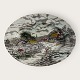 Myott, Fine Staffordshire Ware, Rural Scene, Serveringsfad, 31,5cm x 24,5cm *med enkelte svage ...