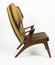 Super flot lænestol i teak designet af Kurt Østervig