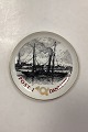 Bing og Grøndahl Mindeplatte - Post i Danmark No. 8234/619 - Danmarks første postdamper ...