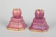 Josef Ekberg for Gustavsberg, set of two candlesticks.