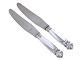 Georg Jensen DronningMiddagskniv med langt blad 22,8 cm.