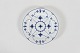 Royal Copenhagen Musselmalet RifletFlad tallerken nr. 1/185med stempel fra perioden ...