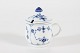 Royal Copenhagen Musselmalet Riflet Sennepskrukke nr. 1/64med stempel fra perioden ...