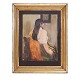 Carl Fischer, 1887-1962, AquarellMotiv in Form einer ...