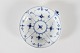 Royal Copenhagen Blue Fluted PlainRare low round serving bowl no. 1/473With stamp from ...
