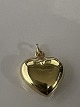 Hjerte til Charms / Vedhæng 14 karat Guld.Stemplet 585.Højde med øsken 1,7 cm.Bredde ...
