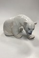 Royal Copenhagen Polar Bear figurine, model No. 433