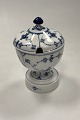 Royal Copenhagen Musselmalet Riflet Marmelade Krukke med Låg No. 2124Måler 15,5cm / 6.10 ...