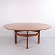 Large vintage Scandinavian design dining table by Rud Thygesen & Johnny Sørensen for Botium. The ...