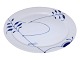 Blå Mega MusselmaletStegefad 33,5 cm.