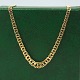 A necklace of 14k gold.Clasp with two safety catches.L. 45 cm. W. 3-6 mm. 8,1 gram.Stamped ...