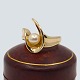 Henning Glahn; Ring i 14 kt. guld med perle