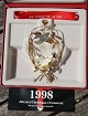 Christmas Ornament 1998 Christmas Sheaf of gilt brass by Georg Jensen, Denmark. Georg Jensen ...