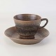 Knabstrup Brun nøddebokaffekop8,5 cm