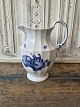 Royal Copenhagen Blå Blomst kantet stor chokoladekande med låg No. 8606, 1. sorteringHøjde ...
