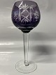 Rømer Glas Rødvin Aubergine.Højde 18,5 cm.Pæn og velholdt stand.