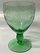 Hvidvinsglas Grøn Gerda HolmegaardHøjde 9,6 cmPæn og velholdt stand