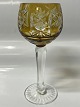 Rømer Glas Portvin Vin Gylden brun.Højde 12 cmPæn og velholdt stand