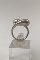 Ole W Jacobsen Sterling Sølv Moderne Ring