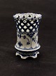 Royal Copenhagen musselmalet hel blonde vase 1/1016 11,5 cm. 1.sortering emne nr. 650464