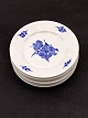 Royal Copenhagen Blå Blomst kantet sæt på 6 tallerkner 10/8553 1.sortering D. 16 cm. emne nr. 650529