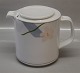 1 stk på lager 414 Tekande / Kaffekande med låg  1,3 l  / 15 x 20 cm Bing & Grøndahl Orkidé - ...